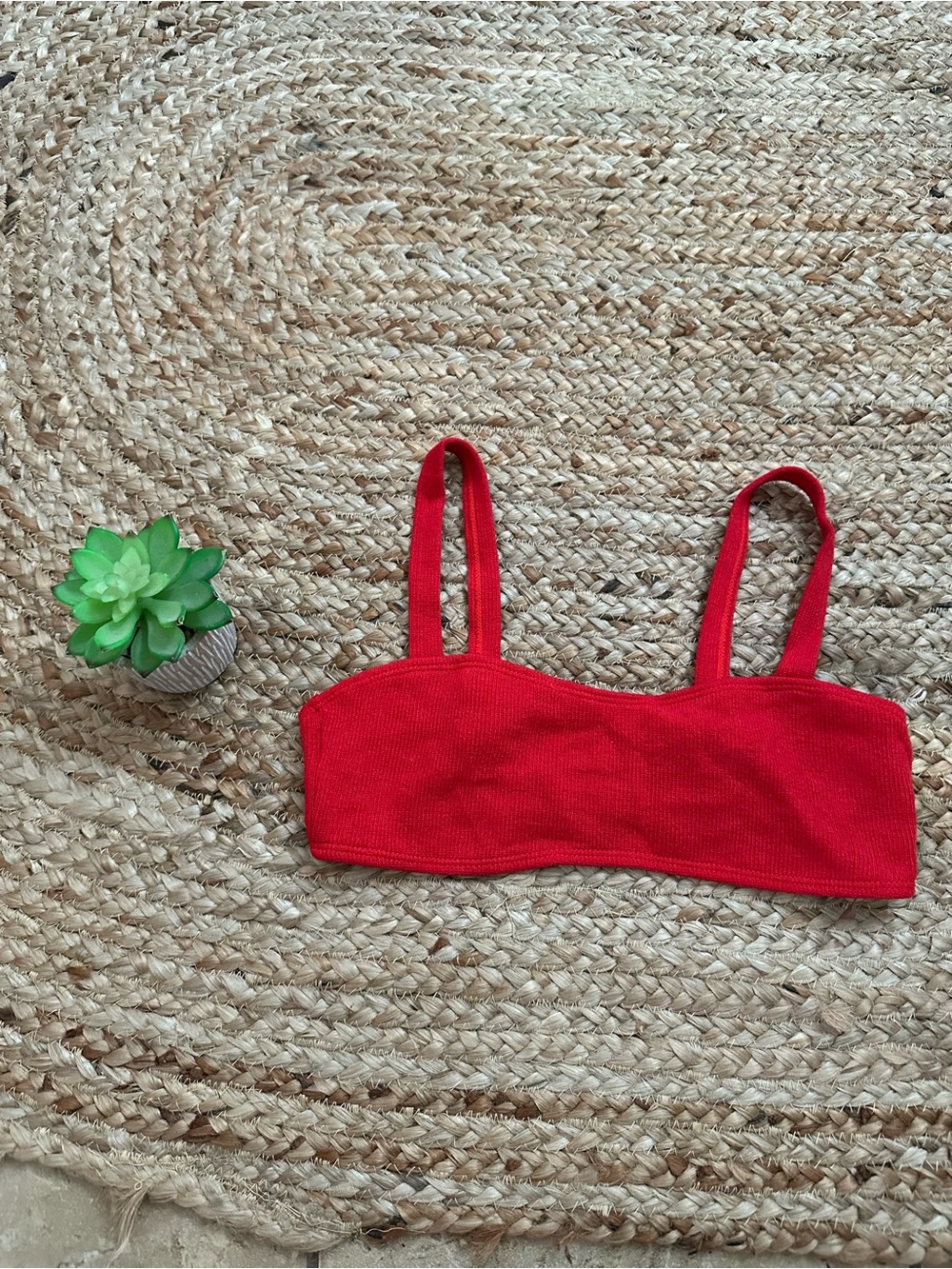 RED BIKINI TOP